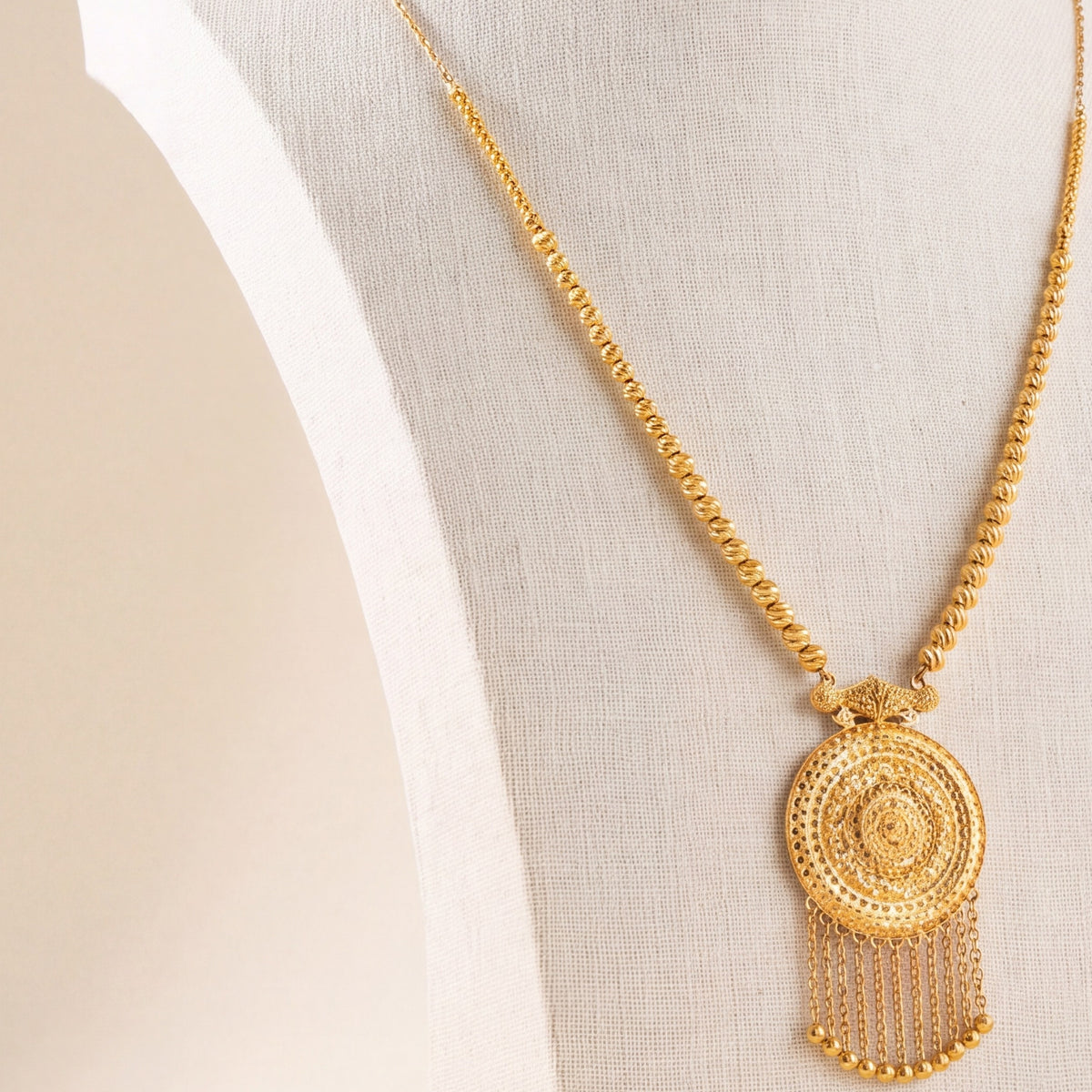 Casting Mala Necklace 48 design detail
