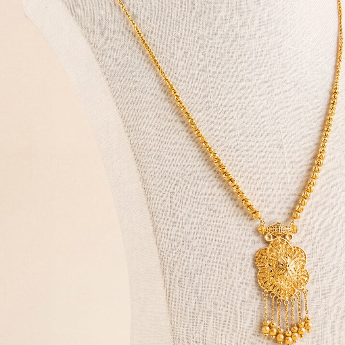 Casting Mala Necklace 59 design detail