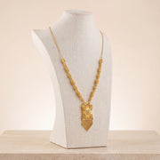 Casting Mala Necklace 7 on travertine