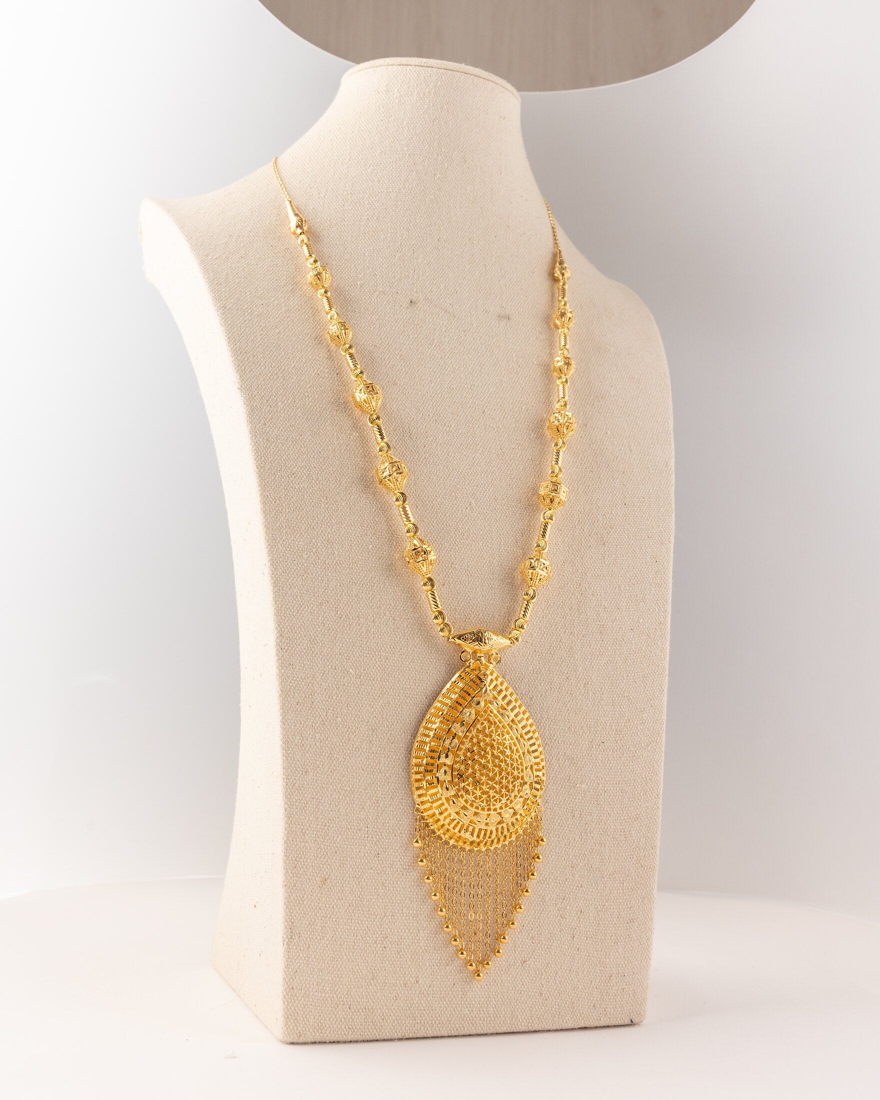Casting Moria (D89) - 925 Silver & 24K Gold Plated - Falaq Jewellery Oman
