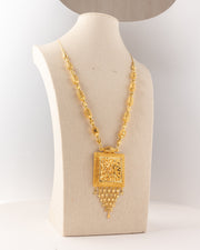 Casting Moria (D93) - 925 Silver & 24K Gold Plated - Falaq Jewellery Oman