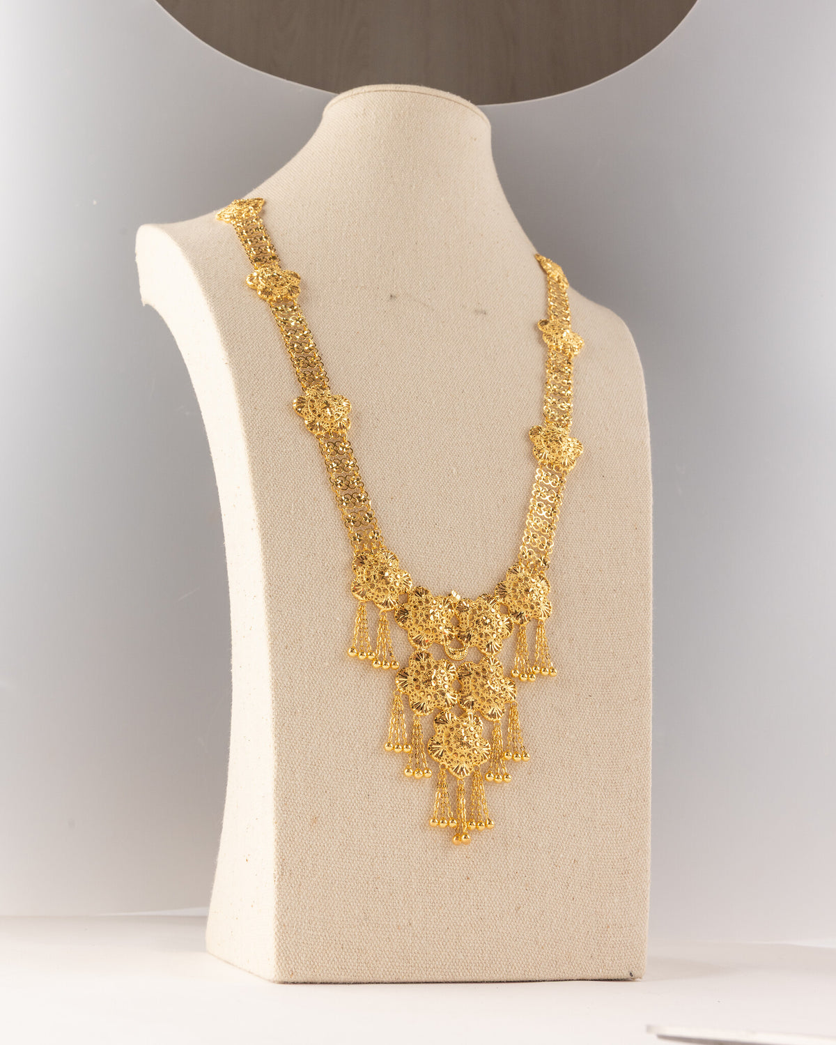 Casting Moria (D94) - 925 Silver & 24K Gold Plated - Falaq Jewellery Oman