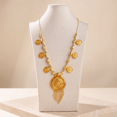 Casting Moria Necklace 1 - 925 Silver & 24K Gold Plated
