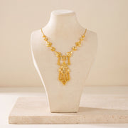 Casting Necklace 16 on travertine