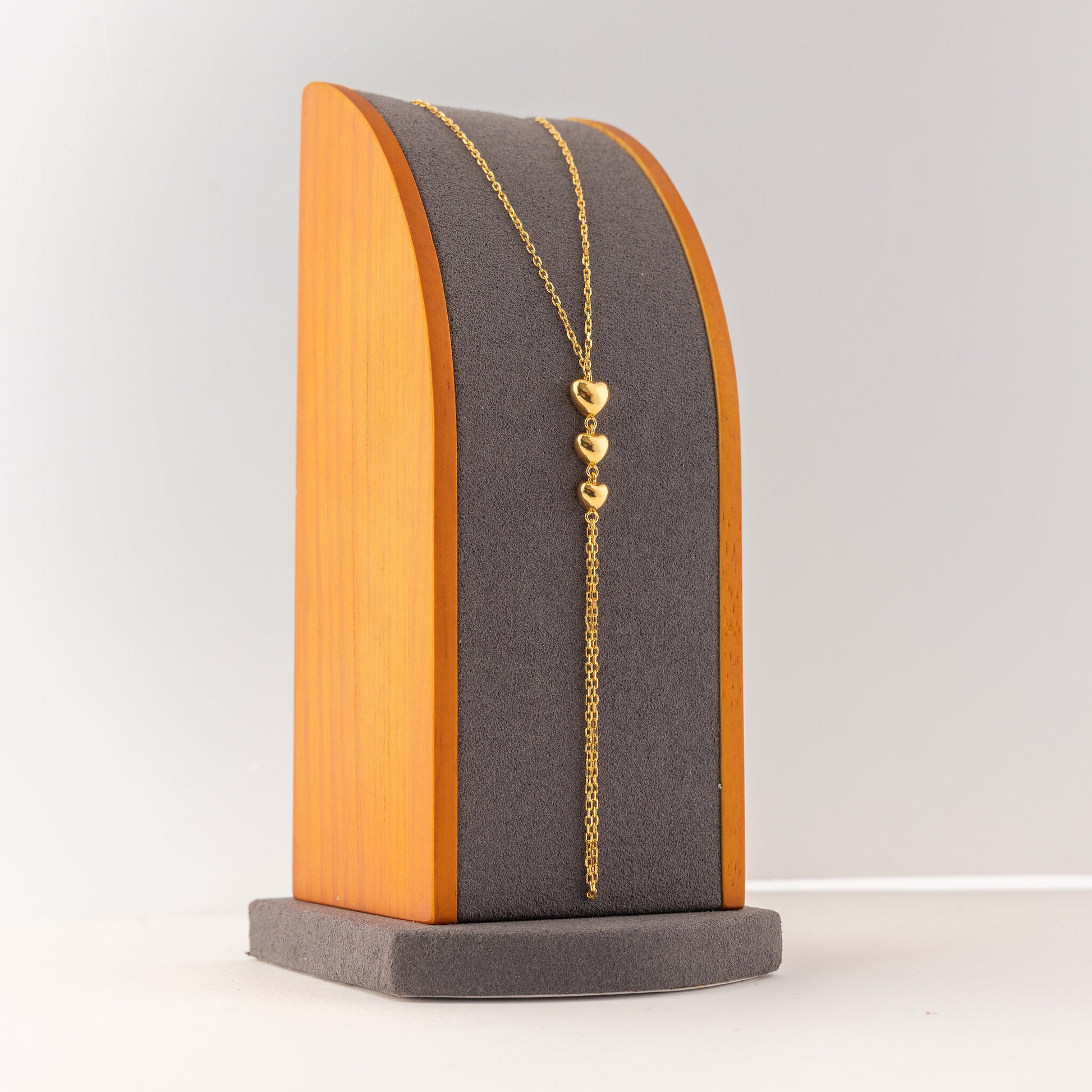 Choker Pendant (D172) - 925 Silver & 24K Gold Plated - Falaq Jewellery Oman