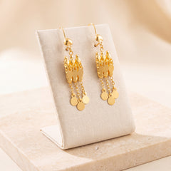 Emirati Earrings 6 on travertine