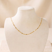 Fancy Chain 1 on travertine