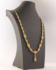 Full Beads Mala (D32) - 925 Silver & 24K Gold Plated - Falaq Jewellery Oman