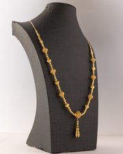 Full Beads Mala (D34) - 925 Silver & 24K Gold Plated - Falaq Jewellery Oman