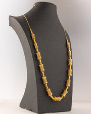 Full Beads Mala (D41) - 925 Silver & 24K Gold Plated - Falaq Jewellery Oman