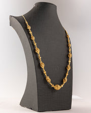 Full Beads Mala (D46) - 925 Silver & 24K Gold Plated - Falaq Jewellery Oman