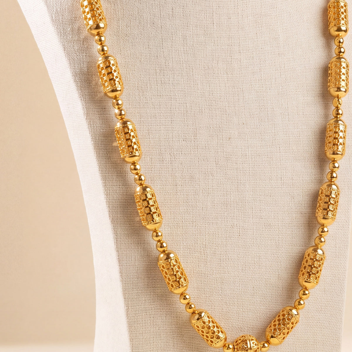 Full Beads Mala Necklace 13 design detail