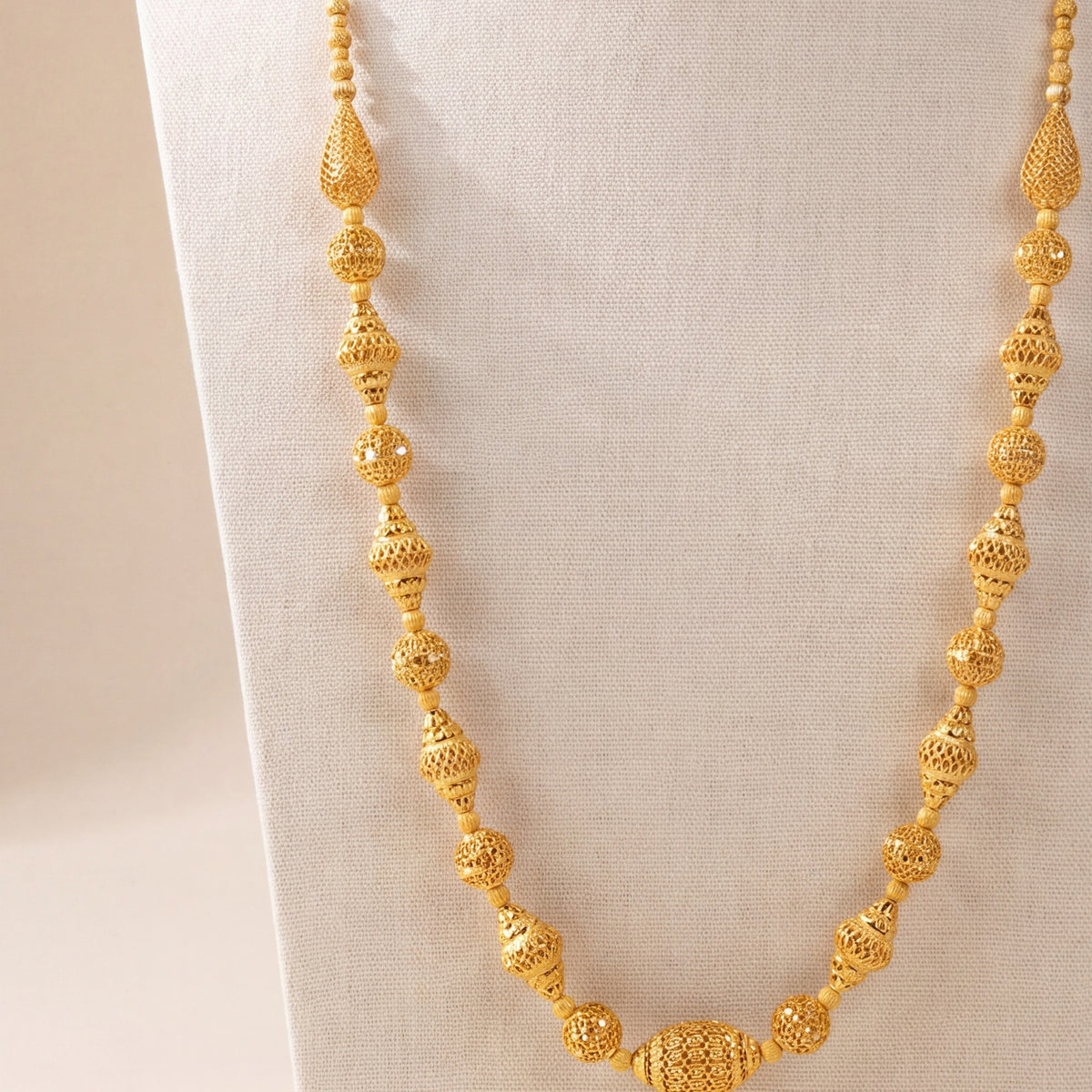 Full Beads Mala Necklace 23 design detail