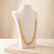 Full Beads Mala Necklace 23 on travertine