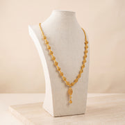 Full Beads Mala Necklace 30 on travertine