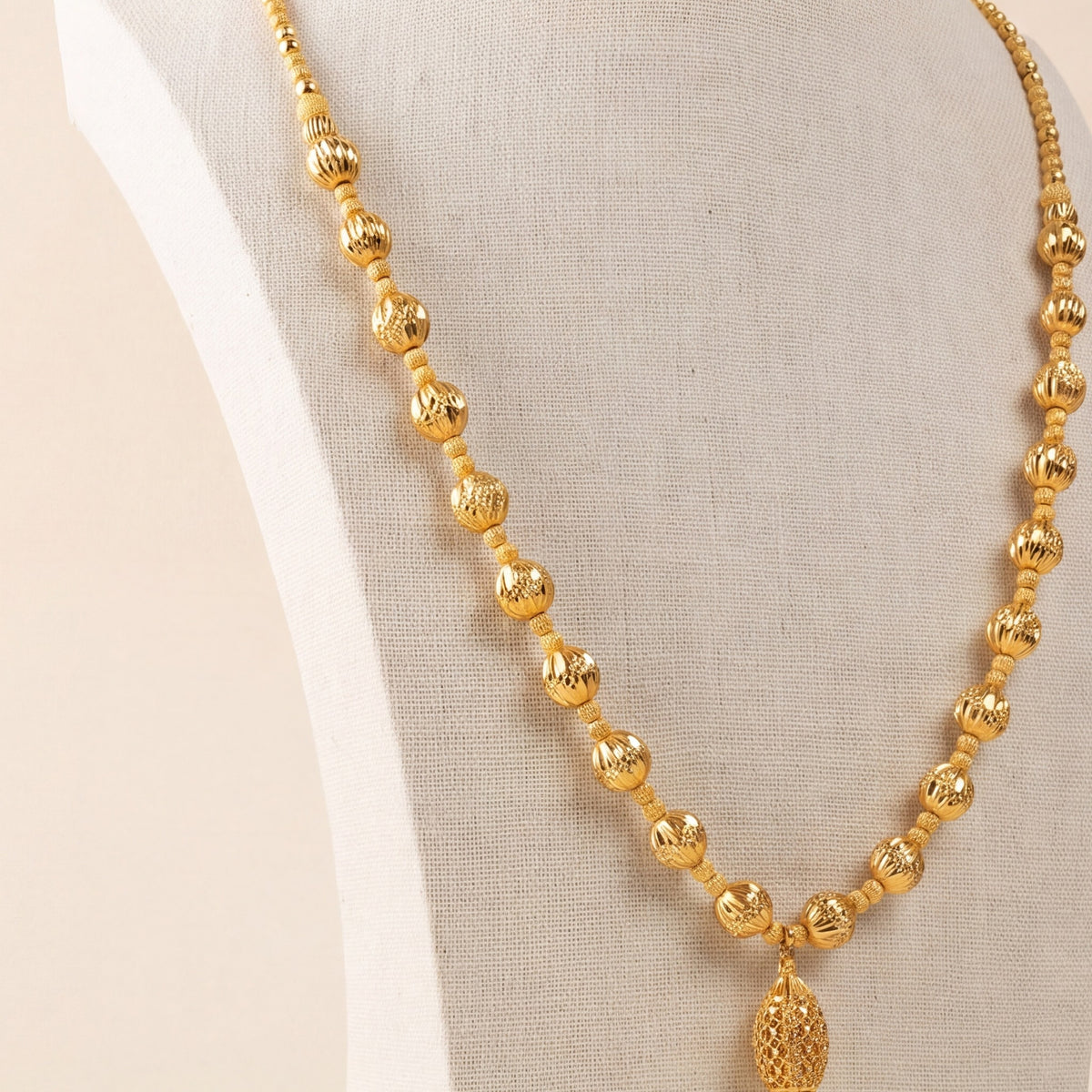 Full Beads Mala Necklace 31 design detail