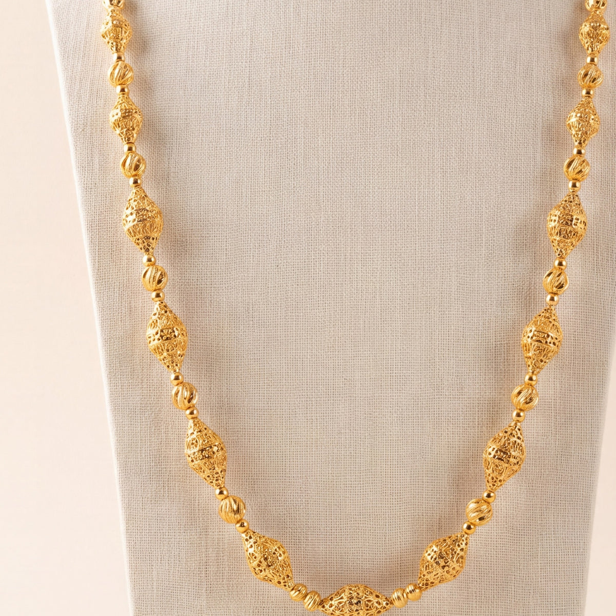 Full Beads Mala Necklace 44 design detail