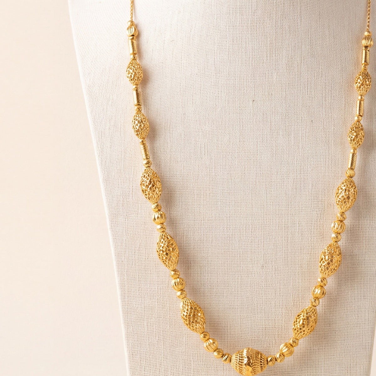 Full Beads Mala Necklace 45 design detail