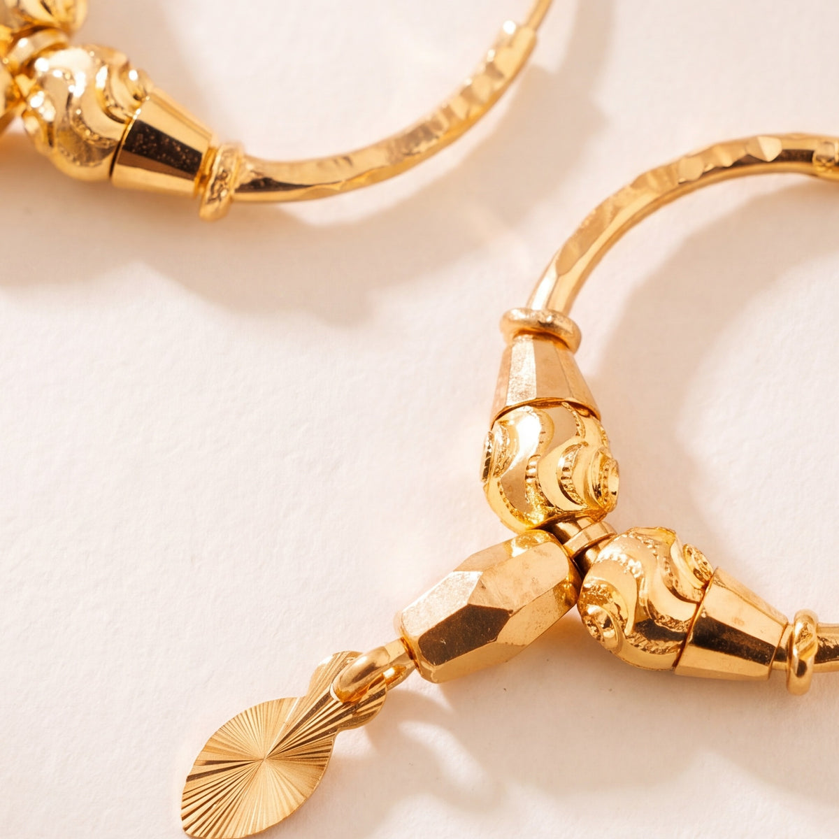 Hoop Earrings D24- (V1) design detail