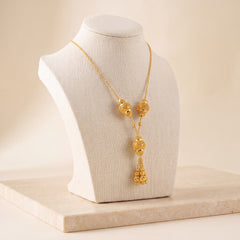 Kids 3 Piece RP Mala Necklace 25 on travertine