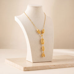 Kids 4 Piece RP Mala Necklace 1 on travertine