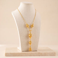 Kids 4 Piece RP Mala Necklace 6 on travertine