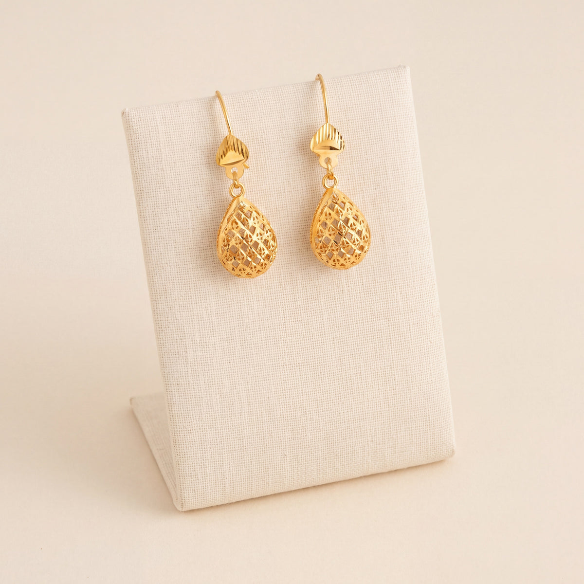 Kids Casting Earrings 28, 925 silver 24K gold plated