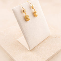 Kids Casting Earrings 44 on travertine