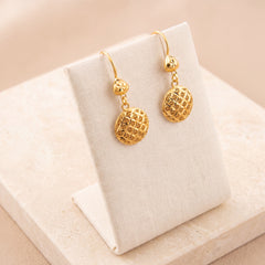 Kids Casting Earrings 46 on travertine