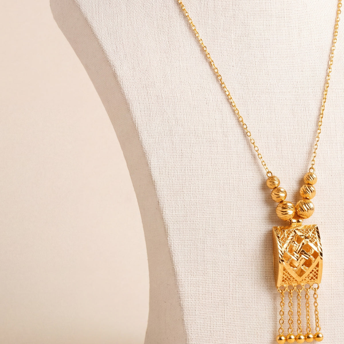 Kids Casting Mala Necklace 1 design detail