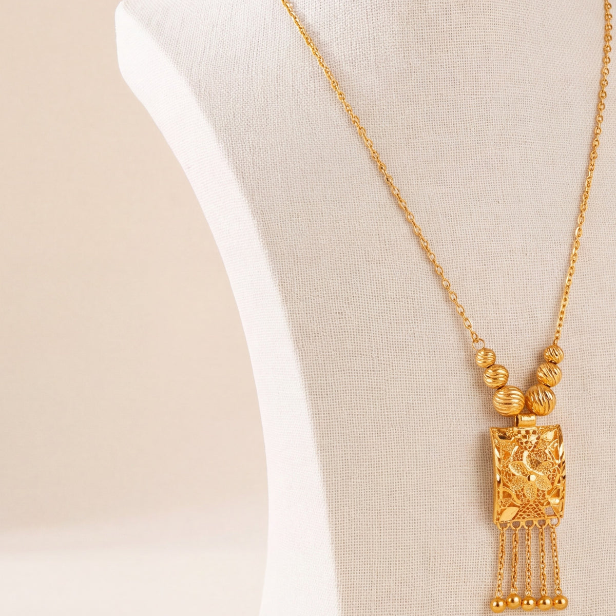 Kids Casting Mala Necklace 11 design detail