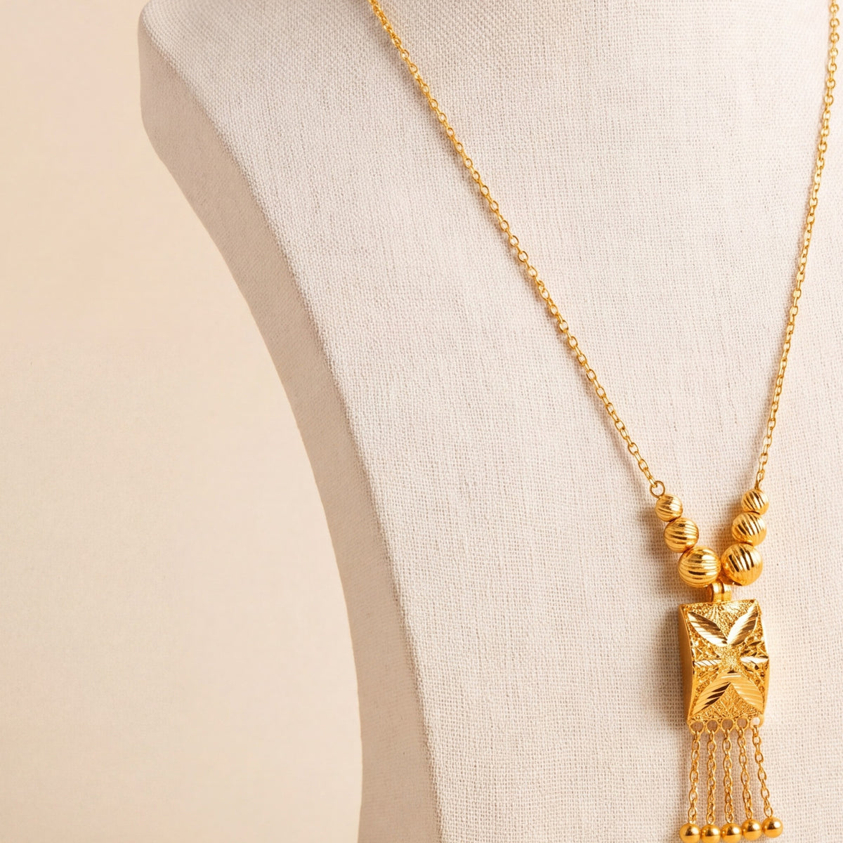 Kids Casting Mala Necklace 2 design detail