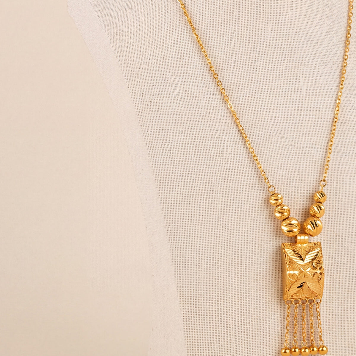 Kids Casting Mala Necklace 3 design detail