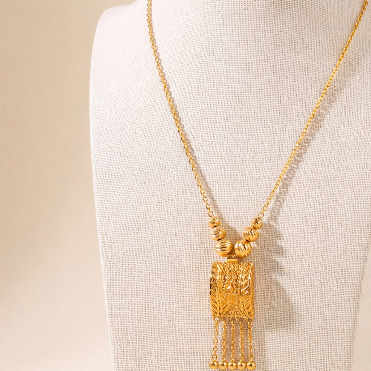 Kids Casting Mala Necklace 4 design detail