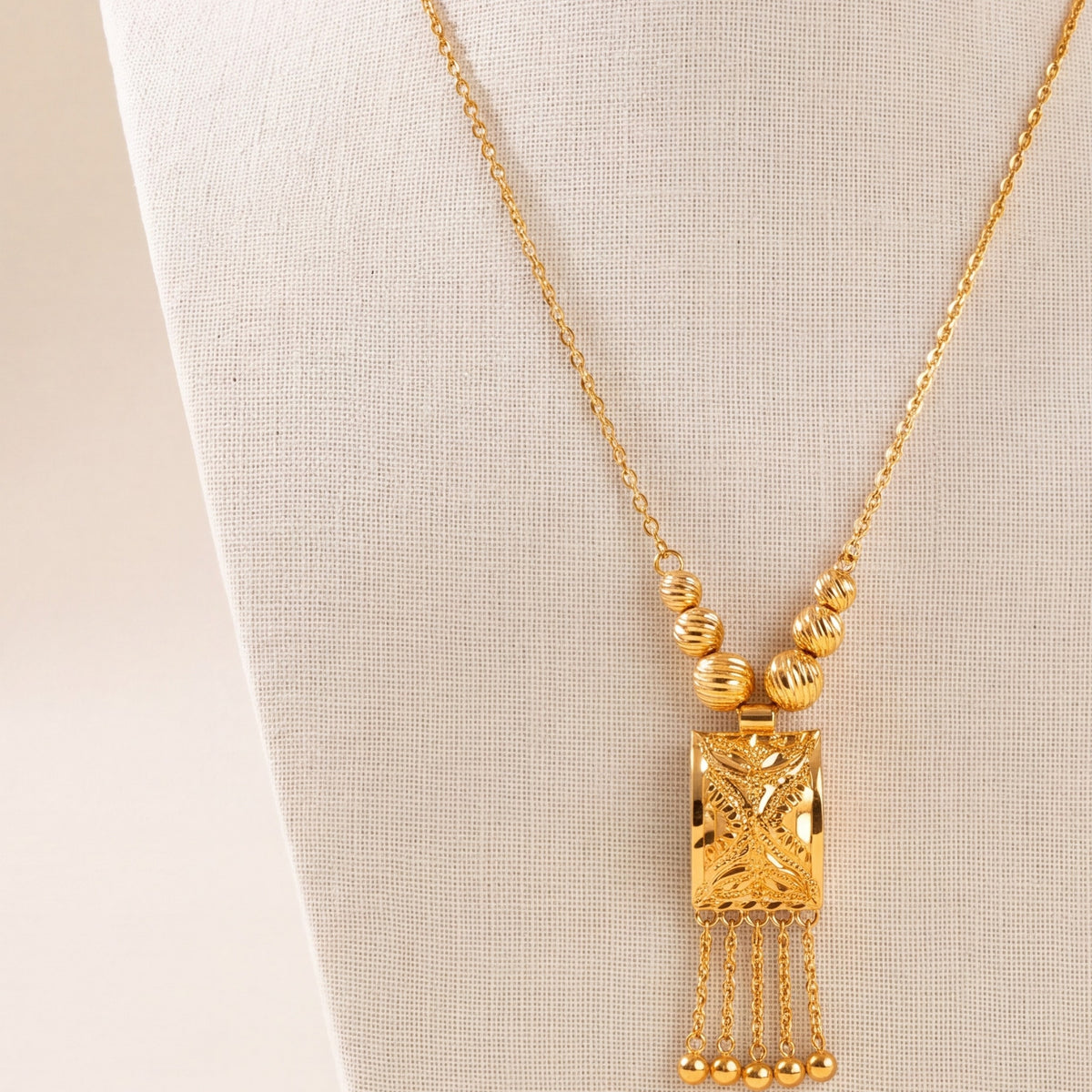 Kids Casting Mala Necklace 5 design detail