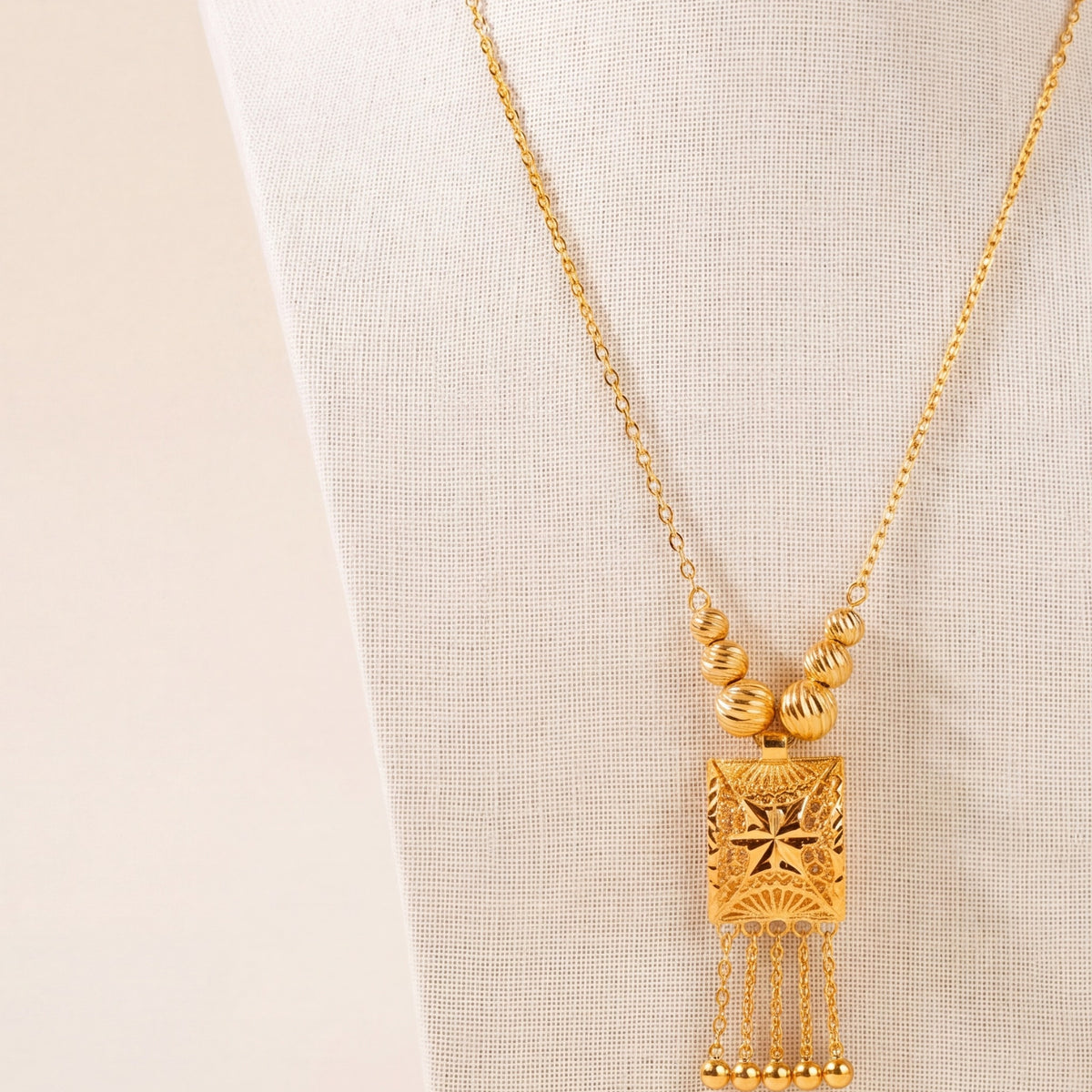 Kids Casting Mala Necklace 8 design detail