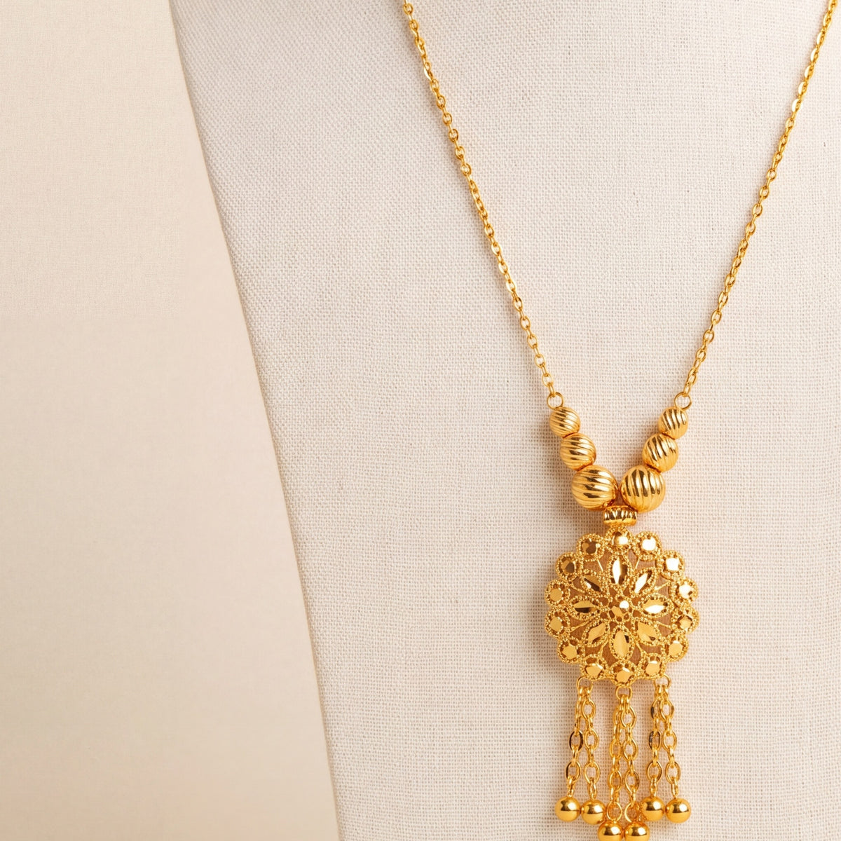 Kids RP Mala Necklace 1 design detail