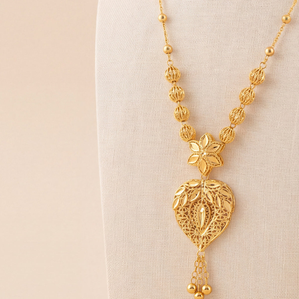Kids RP Mala Necklace 22 design detail