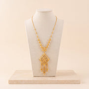 Kids RP Mala Necklace 24 on travertine