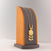 Kids Stamp Mala (D2) - 925 Silver & 24K Gold Plated - Falaq Jewellery Oman