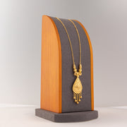 Kids Stamp Mala (D5) - 925 Silver & 24K Gold Plated - Falaq Jewellery Oman