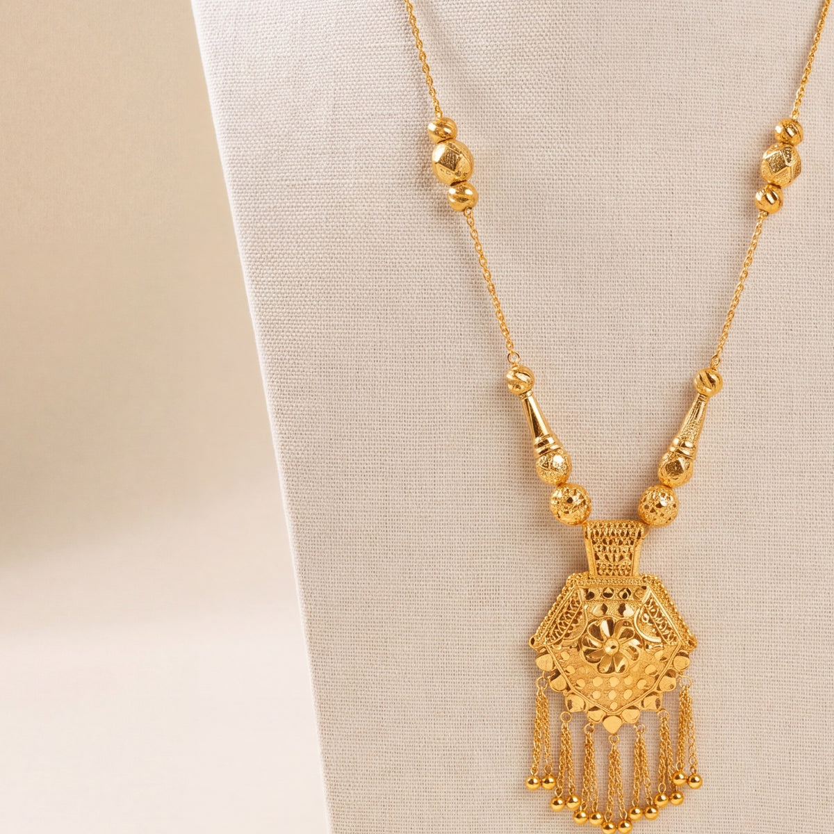 Kids Traditional Mala Necklace 15 design detail