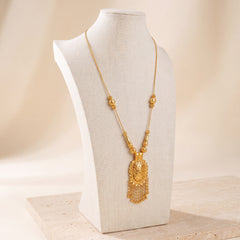 Kids Traditional Mala Necklace 16 on travertine