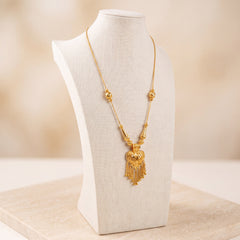 Kids Traditional Mala Necklace 7 on travertine