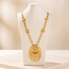 Moon Moria Necklace 21 on travertine