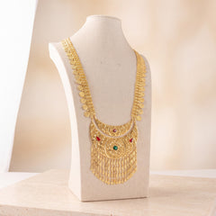 Moon Moria Necklace 61 on travertine