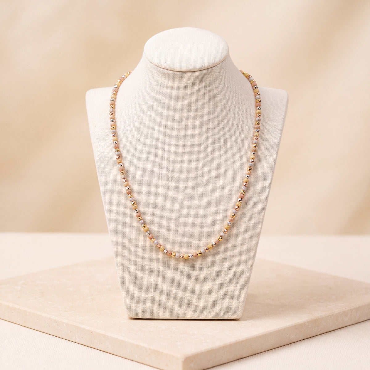 Multi Color Dorika Chain 1 on travertine