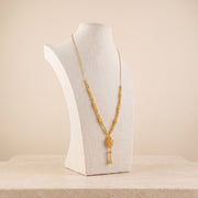RP Beads Mala Necklace 3 on travertine