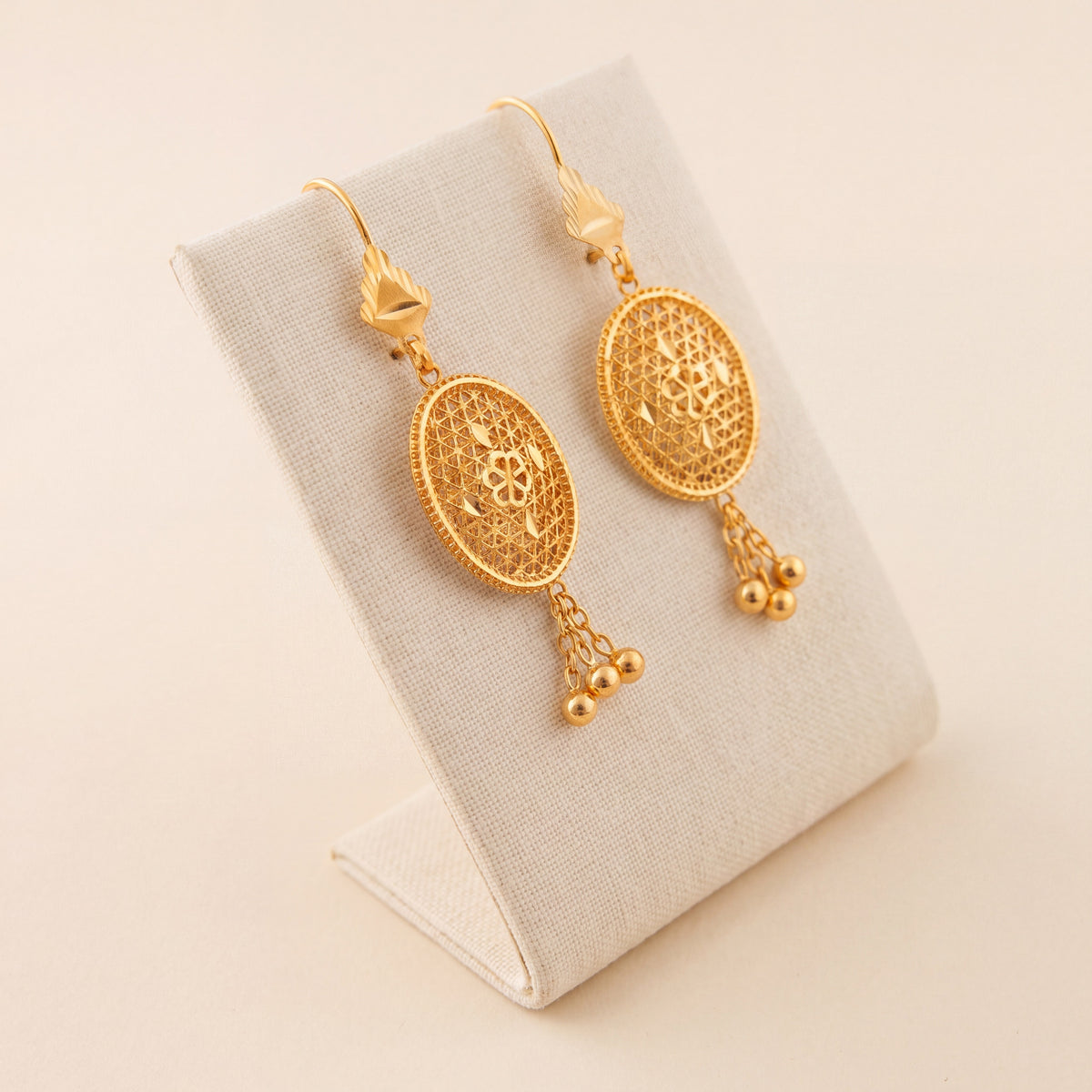 RP Earrings 13, 925 silver 24K gold plated