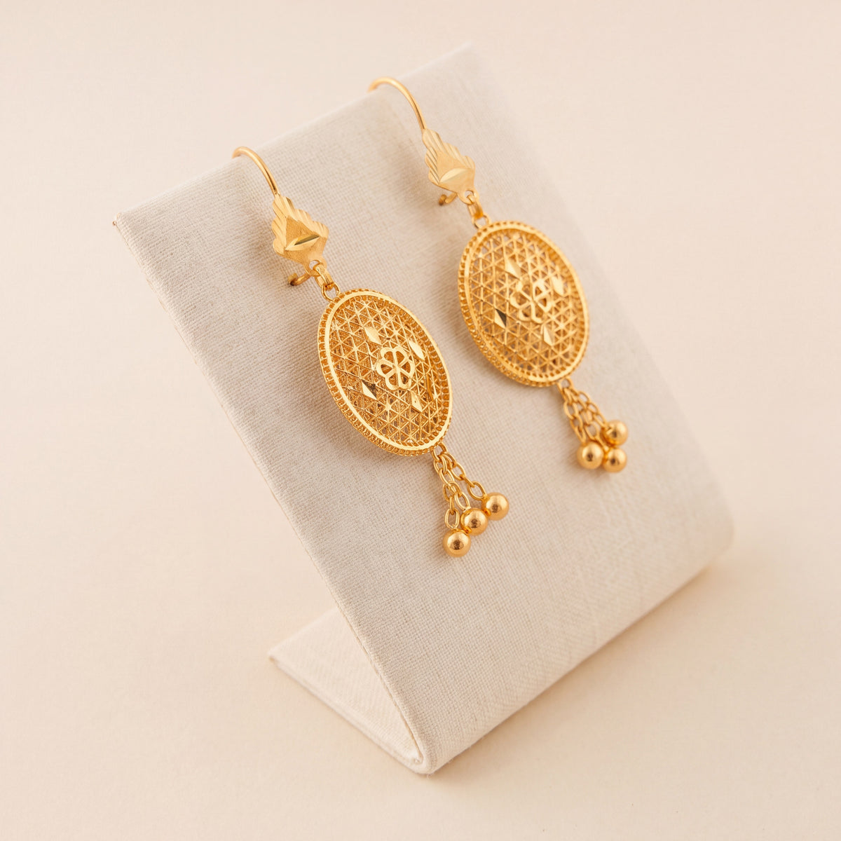 RP Earrings 14, 925 silver 24K gold plated